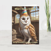 バーンドウおもしろいル誕生日が全年齢を目指す カード (正面)