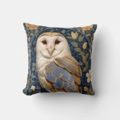 バーンドウエレガントルウィリアムインスパイアモリスフローラ クッション (正面)