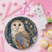 バーンドウエレガントルウィリアムインスパイアモリスフローラ ペーパープレート (パーティー)