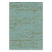 バーンドウッドとヒマワリのシーティングカード テーブルナンバー (裏面)