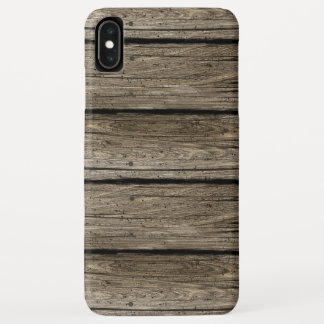 バーンドウッドの電話ケース iPhone XS MAXケース