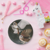 バーンドウル、アメリカの鳥ジョン・ジェームズ・オードボン ペーパープレート (パーティー)