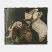 バーンドウル（ティトアルバ）オードボンズバーズオブアメリカ フリースブランケット (正面(横))