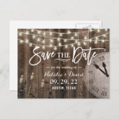 バーンドウ素朴ィードフェアユタリーウェディングザデイト 案内ポストカード (正面/裏面)