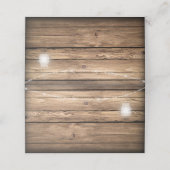 バーンドウ素朴ィードメイソンジャールライツ座席表 プレイスカード (外部開封)