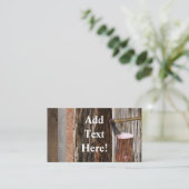 バーンドウ素朴ッド 名刺 (スタンド正面)