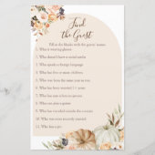 バーンドオレンジカボチャ素朴ゲストゲームを見つける (正面)