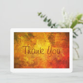 バーンドオレンジグレープビンヤードサンキューカード サンキューカード (スタンド正面)