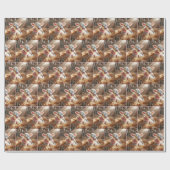 バーンドストールの白い子牛 ラッピングペーパー (フラット)