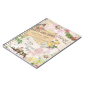 バーンドスワローズのスパイラルフォトノートブック ノートブック (左側)