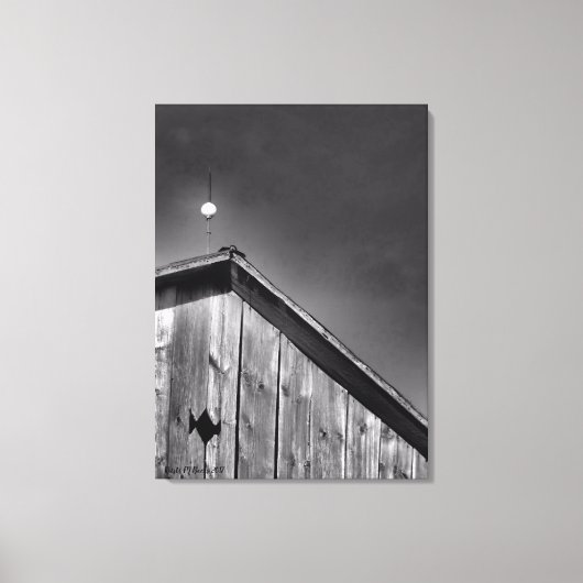 バーンドピークオンザスカイ キャンバスプリント (正面)