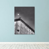 バーンドピークオンザスカイ キャンバスプリント (インサイチュ (ウッドフロア))