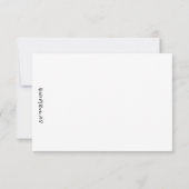 バーンドピークオンザスカイ サンキューカード (裏面)