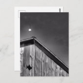 バーンドピークトアゲザスカイ黒白 ポストカード (正面/裏面)