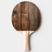 バーンドフロアボード 卓球ラケット (正面)