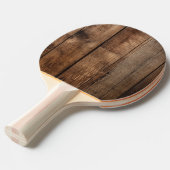 バーンドフロアボード 卓球ラケット (正面アングル)