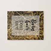 バーンドヘアオンヘイ気にバイルおもしろいの引用文 ジグソーパズル (横)