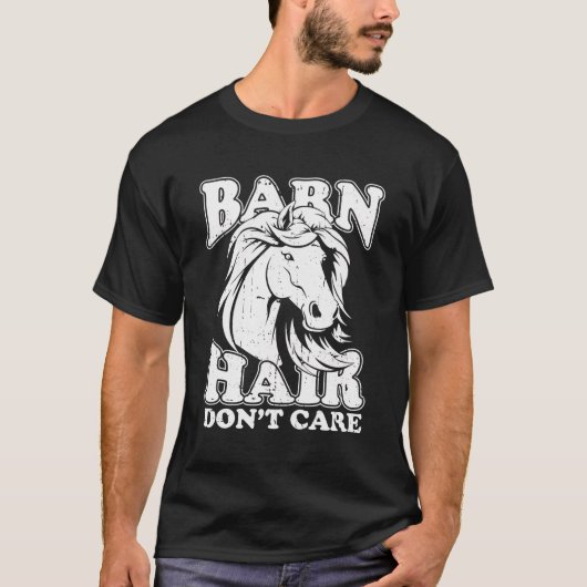 バーンドヘア気に Tシャツ (正面)