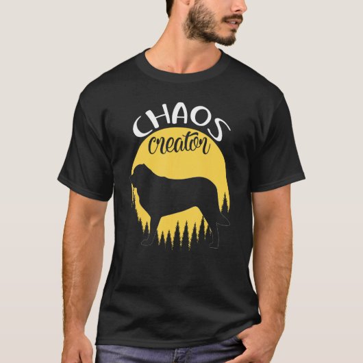 バーンハードナードッグレトロ Tシャツ (正面)