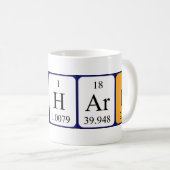 バーンハード定期テーブル名mag コーヒーマグカップ (正面右)