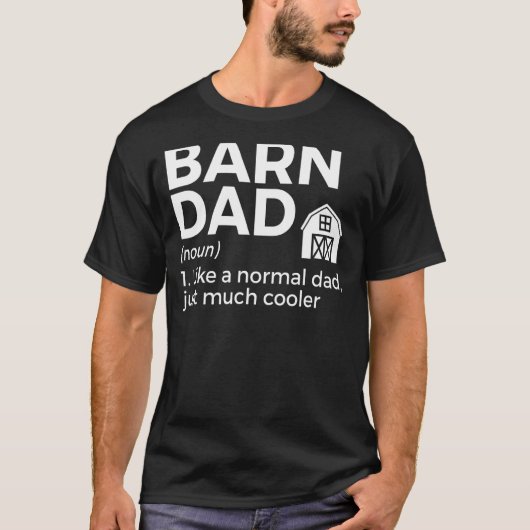 バーンパパ定義乗馬 Tシャツ (正面)