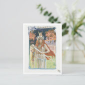 バーンヒルド(1899)by Gaston Bussiere ポストカード (スタンド正面)