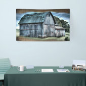 バーンファームト素朴ラックトラクタルースターヘン 横断幕 (トレードショー)