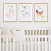 バーンファーム子供部屋動物パーソナライズされた文字名