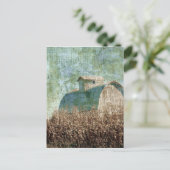 バーンフィールドとコーンフィールドの収穫時間に近い ポストカード (スタンド正面)