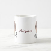 バーンフクロウお洒落カントリー モーフィングマグカップ (中央)