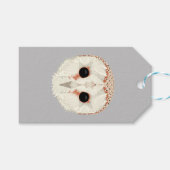 バーンフクロウギフトラベル ギフトタグ (正面(横))