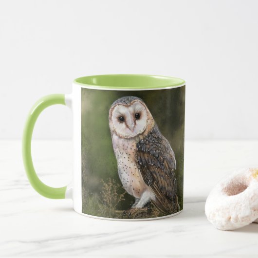 バーンフクロウコーヒーマグ マグカップ (ドーナツ)