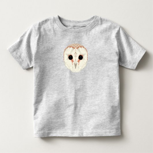 バーンフクロウトドラーTシャツ トドラーTシャツ (正面)