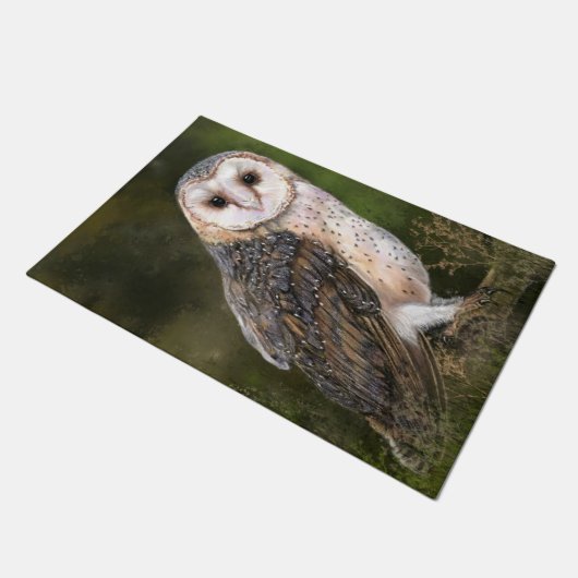バーンフクロウドオーマ ドアマット (アングル)