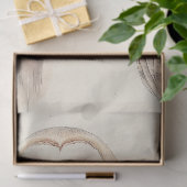 バーンフクロウヴィンテージデカップバードズ絵を描アート 薄葉紙 (ギフト)