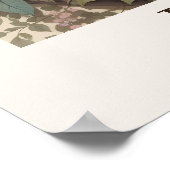 バーンフクロウ科学名野生生物 ポスター (角)