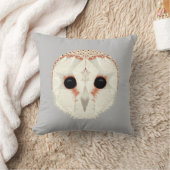 バーンフクロウ装飾用クッション クッション (ブランケット)