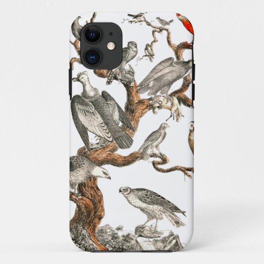 バーンフクロウ雪の鳥自然 Case-Mate iPhoneケース (裏面)