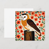 バーンフクロウ (正面/裏面)