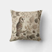 バーンフクロウ1 クッション (裏面)