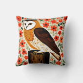 バーンフクロウ クッション (裏面)