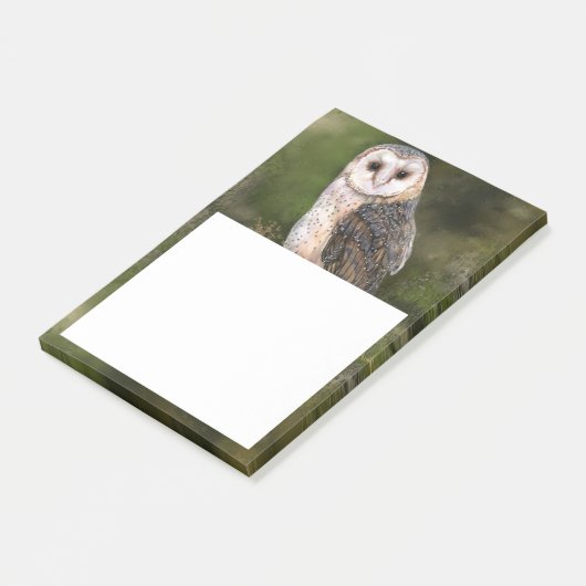 バーンフクロウPost-it®ノート ポストイット (アングル)