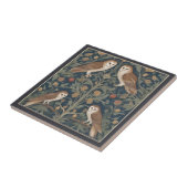 バーンフクロパターンウィリアムモリススタイルフール タイル (側面)