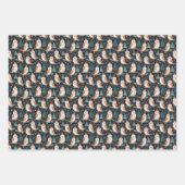 バーンフクロムクリスマスラッピング紙 ラッピングペーパーシート (正面2)