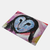 バーンフクロールアート ドアマット (アングル)