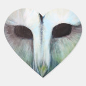 バーンフクロールアート ハートシール (正面)