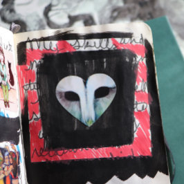 バーンフクロールアート ハートシール