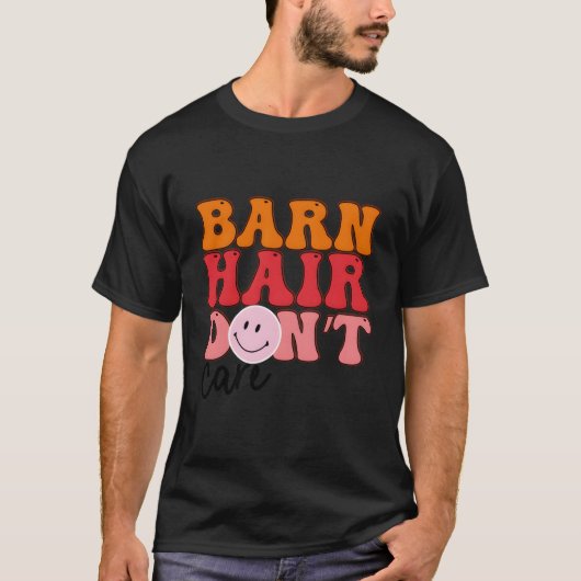バーンヘアドウホースライディング気に農家ランチャーF Tシャツ (正面)