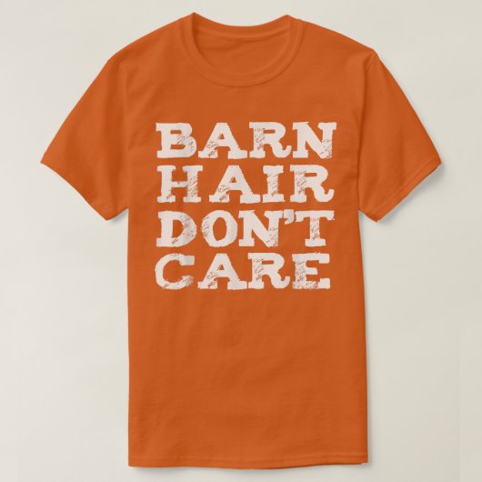 バーンヘアドー気におもしろい農家農業鶏 Tシャツ (デザイン正面)