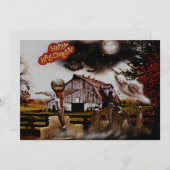 *~*バーンヘイゴブリン不気味幽霊ハロウィンカード (正面/裏面)